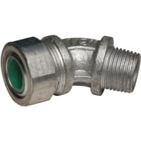 RACO Cordgrip Connector, 45 1/2" (.45 -.56) Green