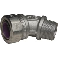 RACO Cordgrip Connector, 45 3/4" (.75 -.85)Purple