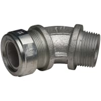 RACO Cordgrip Connector, 45 1" (.85 - .95) Gray