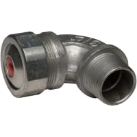 RACO Cordgrip Connector, 90 3/4" (.15 - .25) Red