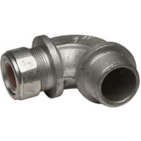 RACO Cordgrip Connector, 90 1" (.55 - .65) Brown