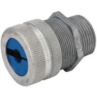 RACO Cordgrip Connector, 1/2" (.062-.125)Aluminum