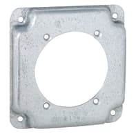 RACO 4" Square Exp Cover - 1 30-60A Receptacle