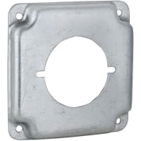 RACO 4" Square Exp Cover - 1 30-50A Receptacle