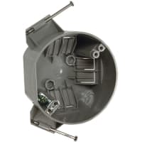 RACO 4" Round Non-metallic Ceiling Box with Nails