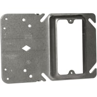 RACO 4" Square Stud-Mount Ring 1-Gang - Raised 3/4