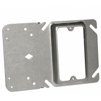 RACO 4" Square Stud-Mount Ring 1-Gang - Raised 5/8