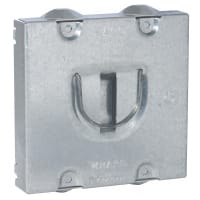 RACO 2-Gang Lv Protect Plate - 3/4" Raised