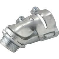 RACO Connector Flex AC/MC 45 3/8" Die Cast Zinc