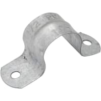 RACO Strap Rigid/Imc/Flex 2-Hole 1/2" Steel