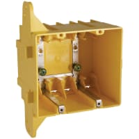 RACO 2-Gang Plastic Box with Bracket 37Cu