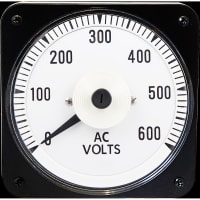 Ram Meter AC Voltmeter, 0-600 AC Volts