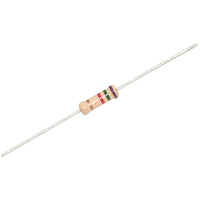 RCD Components Carbon Film 10 Ohm Resistor, Pwr-Rtg 0.125 W, Tol 5%, Axial