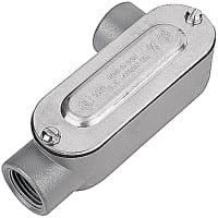 Red Dot by ABB Threaded D-Pak Die Cast Aluminum Conduit Body-Right Side Opening, 2"