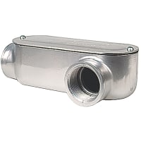 Red Dot by ABB Rigid Conduit Fitting, LL Type with Cover and Gasket, Cast Aluminum 2-1/2