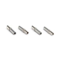 Amphenol Sine Systems Female Contact Machined SIZE 1614Awg Nickel Plate, A Series