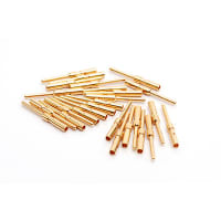 Amphenol Sine Systems Pin Contacts, Machined, 1.0 mm, 24-28 AWG, 10 A, Gold Plated, A Series