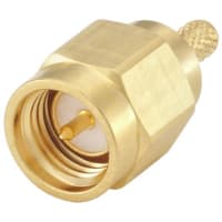 Rosenberger RF Coaxial Connector, SMA Straight Plug, Solder Crimp, RG 174, SMA Series