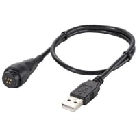 Rosenberger RF Cable Assembly, RoDI Straight Plug to USB A Straight Plug, USB 2.0 4pole