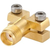 Rosenberger RF Coaxial Connector, 50 Ohm, In-Series, SMA Right Angle Jack PCB, SMA Series