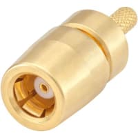 Rosenberger RF Coaxial Connector, 50 Ohm, In-Series, SMB Straight Jack, RG 178, SMB Series