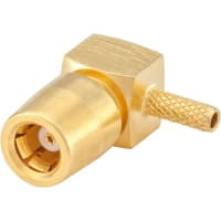 Rosenberger RF Coaxial Connector, In-Series, SMB Right Angle Jack, RG 178, SMB Series