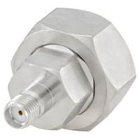 Rosenberger RF Adaptor, Inter-Series, SMA Jack to 4.3-10 Plug, Straight, 4.3-10 SMA Series