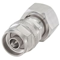 Rosenberger RF Adaptor, Inter-Series, Type N Plug to 4.3-10 Plug, Straight, 4.3-10 N Series