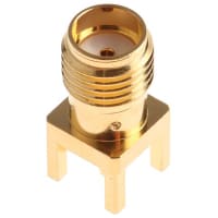 Rosenberger RF Coaxial Connector, In-Series, SMA Straight Jack PCB, SMA Series