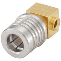 Rosenberger RF Connector, QMA Right Angle Plug, Solder, UT 85 RTK-FS 085, QMA Series