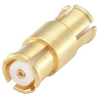 Rosenberger RF Adaptor, 40 GHz, SMP Jack to SMP Jack, 8.6mm, Straight, SMP Series