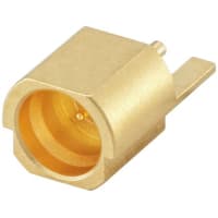 Rosenberger RF Connector, SMP Right Angle Plug PCB, 7.4mm, Limited Detent, SMD, SMP Series