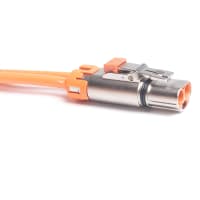 Amphenol Technical Connector, POWERLOK 4.0MM G2 2POS RECEPTACLE FOR 2.5MM WITH HVIL X KEYING