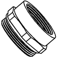 Russellstoll by ABB Metric ISO (M20) to NPT (1/2 Inch ) thread adapter, Pos-E-Kon Series