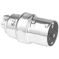 Russellstoll by ABB Standard Ever-Lok Plug, 2 Pole 3 Wire, 30 Amp