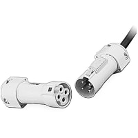 Russellstoll by ABB Connector, Voltage through 600V, 20A, 2 Pole 3 Wire, Bushing 0.625 Inches