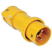 Russellstoll by ABB DuraGard 30 Amp, through 600VAC/250VDC Male Plug, .625 inch Bushing ID