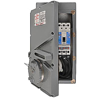 Russellstoll by ABB MaxGard Interlocked Receptacle, 100A, 2 Pole 3 Wire, 277V, 60Hz