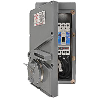 Russellstoll by ABB MaxGard Interlocked Receptacle, 100A, 4 Pole 5 Wire, 30Y 277/480V, 60Hz