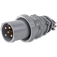 Russellstoll by ABB MaxGard Male Plug w/Control Contacts, 100A, 4 Pole 5 Wire, 30Y 250/440V, 60Hz