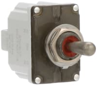 Safran Electrical & Power Switch, Toggle, 2 Pole, ON-ON-ON, 15A, 115VAC, Sealed, Screw Terminal, MS27407-4