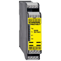 Schmersal Safety Controller, 3 safety contacts, 1signalling output, 