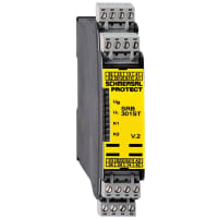 Schmersal Safety Controller, 3 safety contacts, 1Signalling output