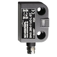 Schmersal Safety Sensor, Coded Magnet, 1)NO/1)NC Contacts, Signaling Contact, LED, LH Door