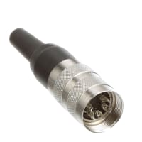 Amphenol Tuchel Industrial Connector 5 Female 20 to 26 AWG 6 mm 300 V 5 A Die Cast, C091 A Series