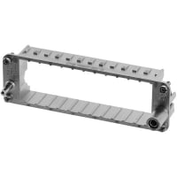 Amphenol Tuchel Industrial Frame for 7-socket modules.