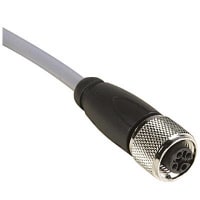 Amphenol Tuchel Industrial Connector, 22 AWG, 2, 5 m, TPU, PVC, 4 A @ +40 C, 30 VAC/VDC, 3, -25 to +85 C