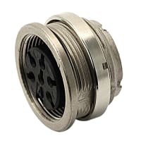 Amphenol Tuchel Industrial Connector, 3, Female, 20 to 26 AWG, 6 mm, 300 V, 5 A, > 10^12 Ohms, Die Cast