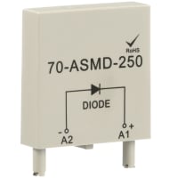 Schneider Electric/Legacy Relays Socket 6 to 250 VDC (Nom.) UL Recognized, 70-SM (A) Series