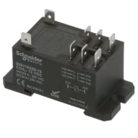 Schneider Electric/Legacy Relays Signal Relays, Power PCB, , 30 A, DPDT, 300V, 12VDC, DIN/Flange Mount